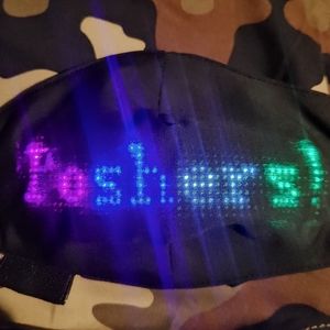 Programmable L.E.D Face Mask